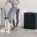 Gadget Man Ireland - Joseph Joseph 50004JJ Tota™ 90-litre Laundry Separation Basket - Black