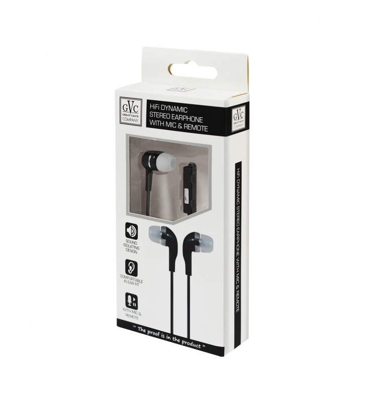 GVC In Ear Earphones With Mic