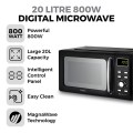 Gadget Man Ireland -  Tower T24041BLK 20L  800W Digital Microwave
