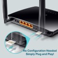 Gadget Man Ireland - TP-LINK TL-MR6400 wireless router Fast Ethernet Single-band (2.4 GHz) 3G 4G Black