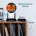 Gadget Man Ireland - TP-LINK TL-MR6400 wireless router Fast Ethernet Single-band (2.4 GHz) 3G 4G Black