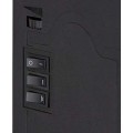 Gadget Man Warmlite - WL46021 Mable 2KW Compact Stove Fire - Black