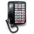 Gadget Man Ireland - Emporia AMPLi40 Big-Button Amplified Corded Home Phone Black/Silver ds