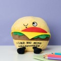 Gadget Man Ireland - Burger Plushie - I Like Big Buns and I Can Not Lie