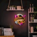 Gadget Man Ireland - Neon Art LED Cat Dreamer