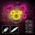 Gadget Man Ireland - Neon ART LED PUNK TEDDY BEAR