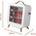 Gadget Man Ireland - Warmlite WL42016 550W Infrared Desk Heater | Cream