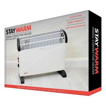 Gadget Man Ireland - StayWarm 2KW Convector Heater & Fan