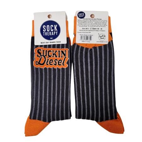 Gadget Man Ireland - Sock Therapy - Suckin Diesel Socks