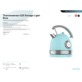 Gadget Man Ireland - CECOTEC Vintage Light Blue Kettle
