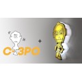 Mini C-3PO Light