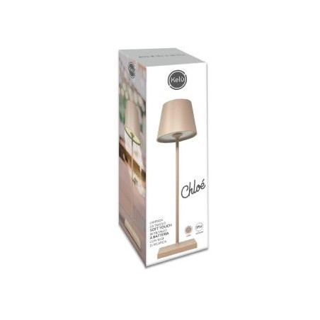 Gadget Man Ireland - Chloe Metal Table Lamp 2.2W Battery Ivory