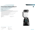 Gadget Man Ireland - CECOTEC Blender Powerblack Titanium