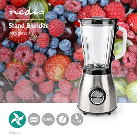 Gadget Man Ireland - NEDIS 800W 1.5LTR Glass Jug Blender
