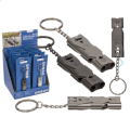 Gadget Man Ireland - Metal keychain, Emergency Whistle