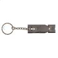 Gadget Man Ireland - Metal keychain, Emergency Whistle