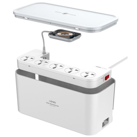 Gadget Man Ireland - LD 30w 5Gang QI PD/QC Power Box