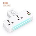 Gadget Man Ireland - LD 2Way Power Surge Socket & 3x USB