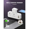 Gadget Man Ireland - LD 2Way Power Surge Socket & 3x USB