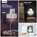 Gadget Man Ireland - LD 2Way Power Surge Socket & 3x USB