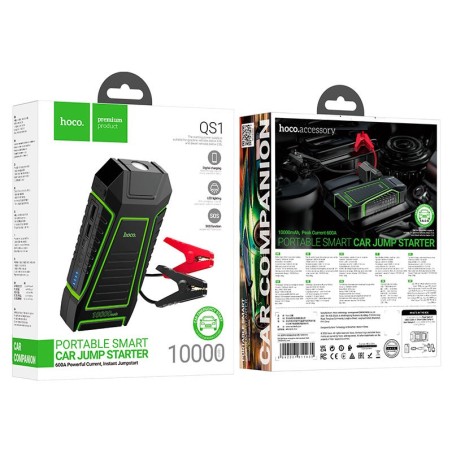 Gadget Man Ireland - Hoco QS1 Spring Car Emergency Start-Up PowerBank