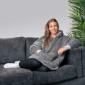 Gadget Man Ireland - Heated Hoodie Grey Oversized