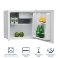 Gadget Man Ireland - ADAMO BC-50C Table Top Fridge 46L with Ice Box & Lock | White