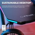 Gadget Man Ireland - TRUST GXT 709B Luminus RGB Gaming Desk