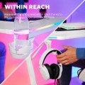 Gadget Man Ireland - TRUST GXT 709W Luminus RGB Gaming Desk