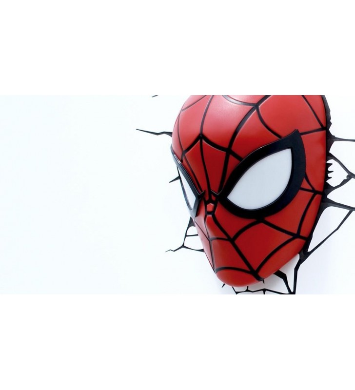 Spider-Man Mask Light 3D Wall Light For Kids Bedrooms