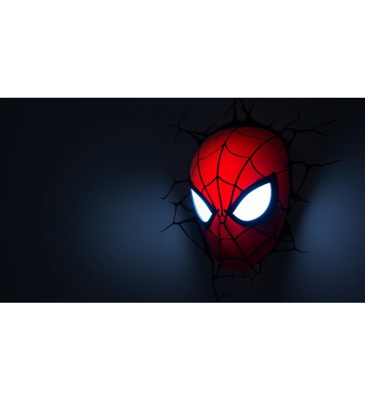 Spider-Man Mask Light 3D Wall Light For Kids Bedrooms