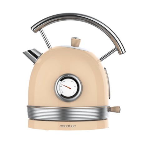 Gadget Man Ireland - CECOTEC Vintage Light Beige Kettle