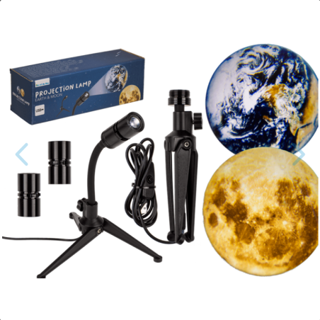 Gadget Man Ireland-Moon Earth Projection Lamp
