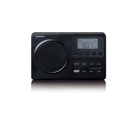 LENCO MPR-035BK Compact FM Radio - Gadget Man Ireland