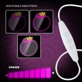 Neon MIRROR LED QUEEN warm white pink - Gadget Man Ireland