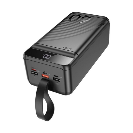 Gadget Man Hoco J123C (22.5W+PD20W) Fully Compatible Power Bank with Digital Display (60000mAh) Black