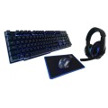 Rebeltec Sherman 4-in-1 wired gaming set keyboard - Gadget Man Ireland