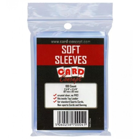 Gadget Man Ireland -Single Card Holder Soft Sleeves (100ct)