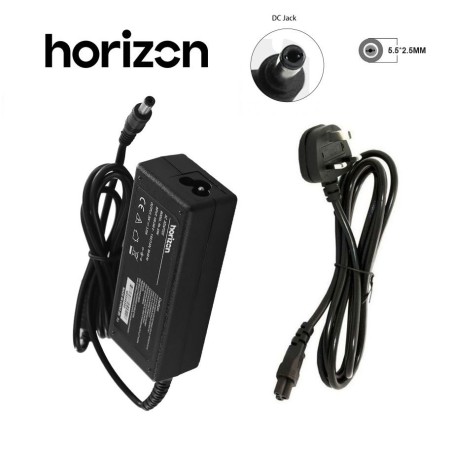 Laptop Adapter for Toshiba/Acer/Asus, 19V, 3.42A, 65W (Tip: 2.5*5.5) - Gadget Man Ireland