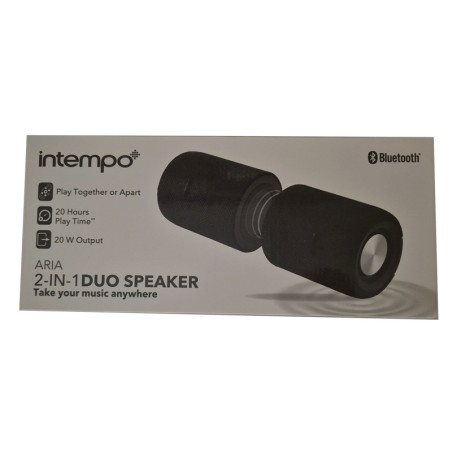 Gadget Man Ireland - Intempo Aria 2-in-1 Duo Speaker