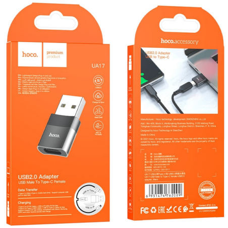Gadget Man Ireland - USB 2.0 Adapter - USB male to Type-c Female