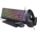 Gadget Man Ireland - Trust Gaming GXT 792 Quadrox 4-in-1 Gaming Bundle