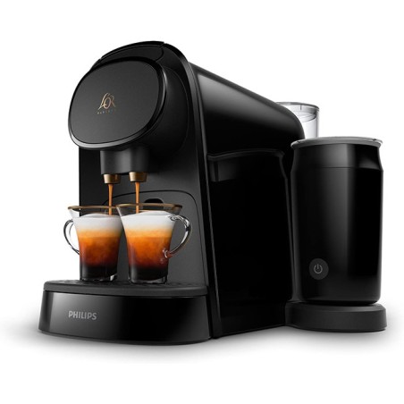 Philips L'Or Coffee Machine with Milk Frother | Black - Gadget Man Ireland