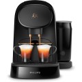 Philips L'Or Coffee Machine with Milk Frother | Black - Gadget Man Ireland