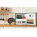 ADAMO BC-50BK Table Top Fridge with Ice Box & Lock | Black - Gadget Man Ireland