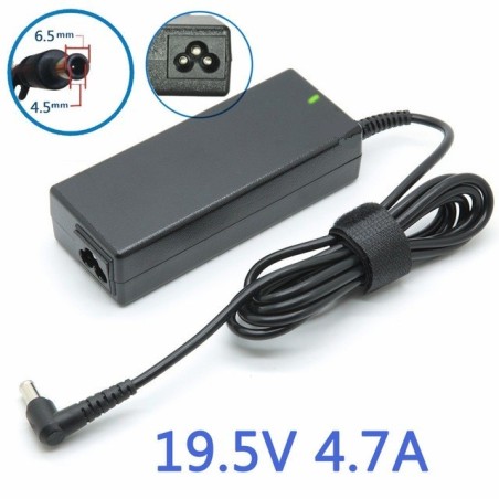 Sony laptop charger 19.5V 4.7A 90W 6.5 x 4.4