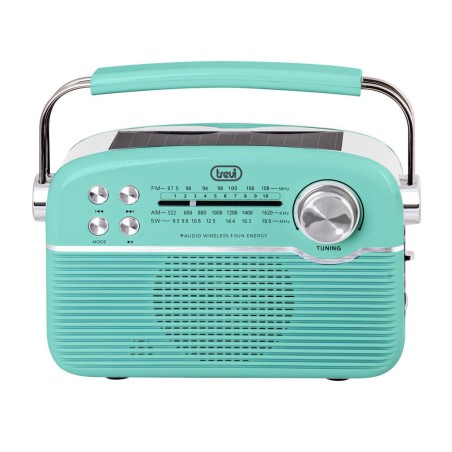 Gadget Man Ireland - Trevi Retro Bt Solar Portable Radio