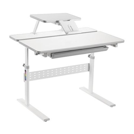 Gadget Man Ireland - Adjustable Kids Desk & Bookshelf wh