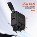 GaN 65W 2-Port Travel Charger - Gadget Man Ireland