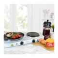 Lloytron Twin Hotplate 2000W | White - Gadget Man Ireland